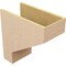 Ekena Millwork 11"W x 22"D x 22"H Classic Clemmons Rough Cedar Woodgrain TimberThane Corbel, Primed Tan CORUR11X22X22CLERCPR - alternate 4